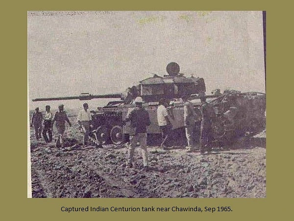 1965-Indo-Pak-War-Mementos-and-Photos-An-Indian-captured-Centurion-tank-near-Chawinda-1965.webp