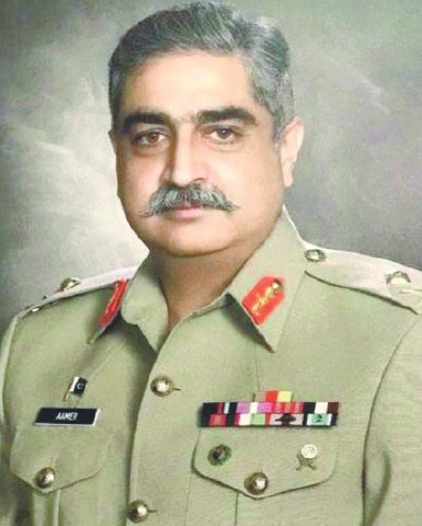   Lt-Gen Mohammad Amir  